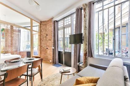 NEW Design Flat In The Heart Of Paris-An Ecoloflat 